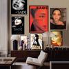Известная певица Sade Винтажная серия Качественные отпечатки и плакаты Водонепроницаемая бумага Наклейки Плакаты и наклейки для кофейни и бара