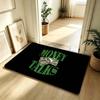 Art Money Talks Carpet Bathroom Anti-slip Mat Door Mat Home Decoration Mat Entrance Door Mat Scratch-resistant Door Mat