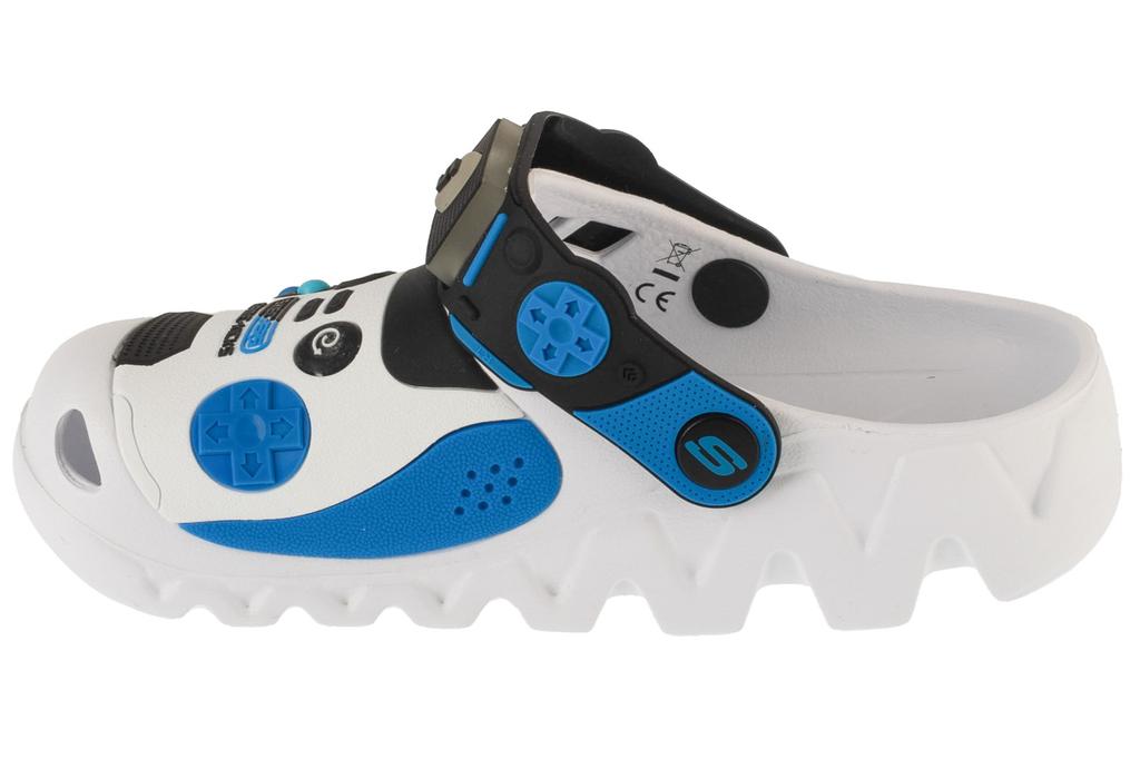 Skechers Foamies: Zaggle - Hydro-Pointz, for Boy white Slides
