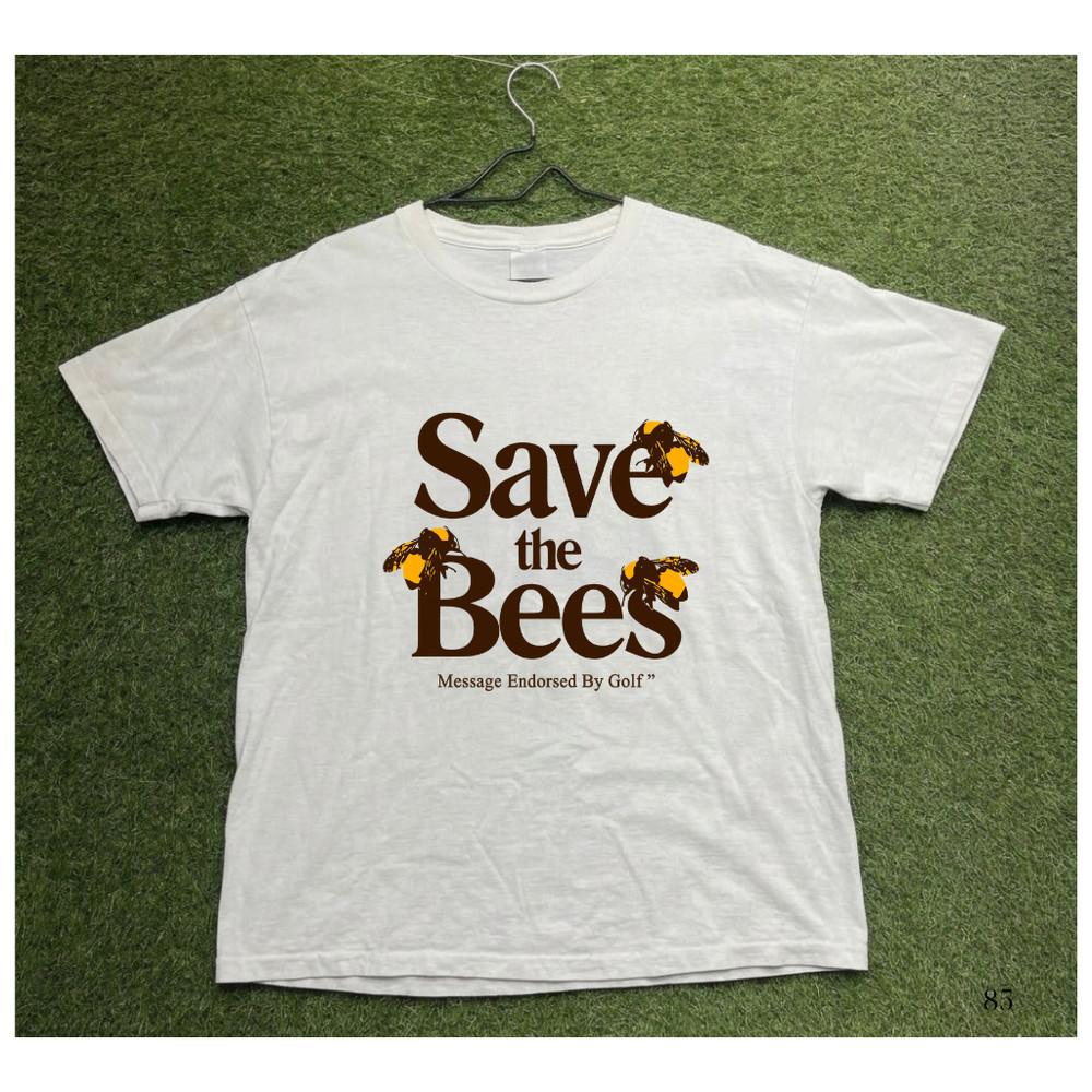 Tyler The Creator Save The Bees TShirt Golf Style Graphic Tee Unisex S5XL