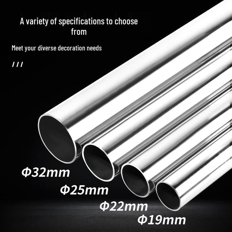 304 Stainless Steel Ceiling Mount Clothes Drying Rack with Flange Base for Cabinets and Balconies