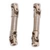 2Pcs RC Car Drive Shaft High Strength Steel Structure RC Car Upgrades Parts for FMS FCX24 124