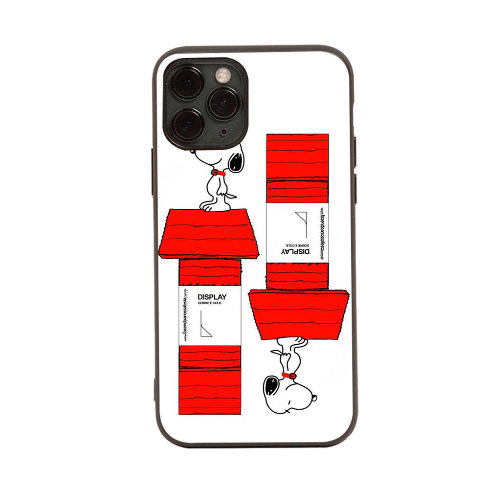 SM17 Snoopy Black Sofe Case for Samsung Note 20 Lite S24 Ultra S23 A03 A05 A06 A11 A71 A15 A16 A13 A24 A25 A33 A52 A53 A50 M55 M35 Plus