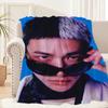 Горячий Kpop Х-Хёнджин Певец Плед Плед для Дивана Дивана Путешествия Дома Пикника Фланелевый Плед подарок на день рождения Теплый Удобный