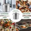 Garnek Gastronomiczny Z Pokrywą Stalową 17L Kinghoff Kh-1961