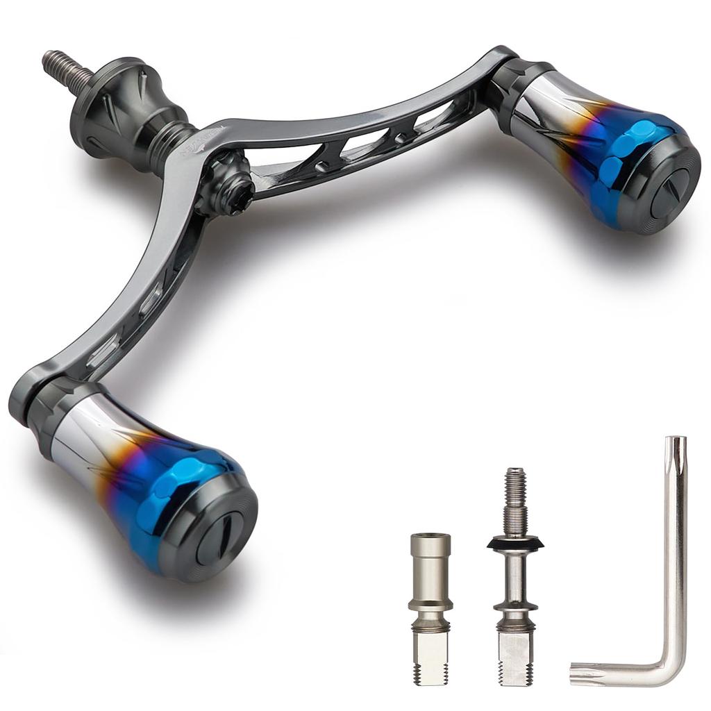 Катушка HEIGHTEN из авиационного алюминия Shimano Daiwa Универсальная спиннинговая катушка для Arch Aurora Gray V3.0 80/98 мм (Тьма (22СТЕЛЛА/23ЭЙРИТИ), 98мм) (488)