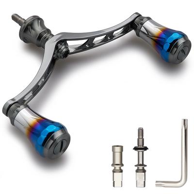 Катушка HEIGHTEN из авиационного алюминия Shimano Daiwa Универсальная спиннинговая катушка для Arch Aurora Gray V3.0 80/98 мм (Тьма (22СТЕЛЛА/23ЭЙРИТИ), 98мм) (488)