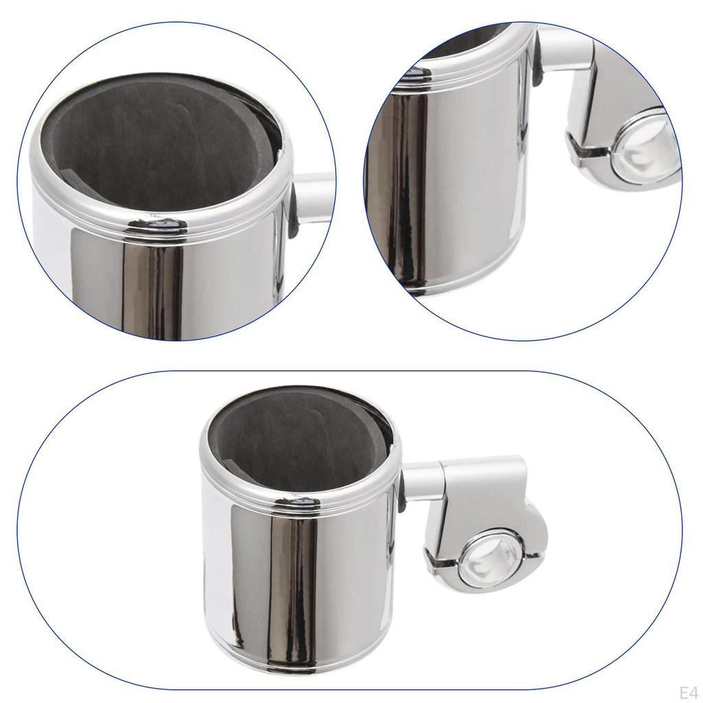 Motorcycle Cup Holder Adjustable Universal,Motorcycle Accessories,Lightweight,Sturdy Easy To Install
