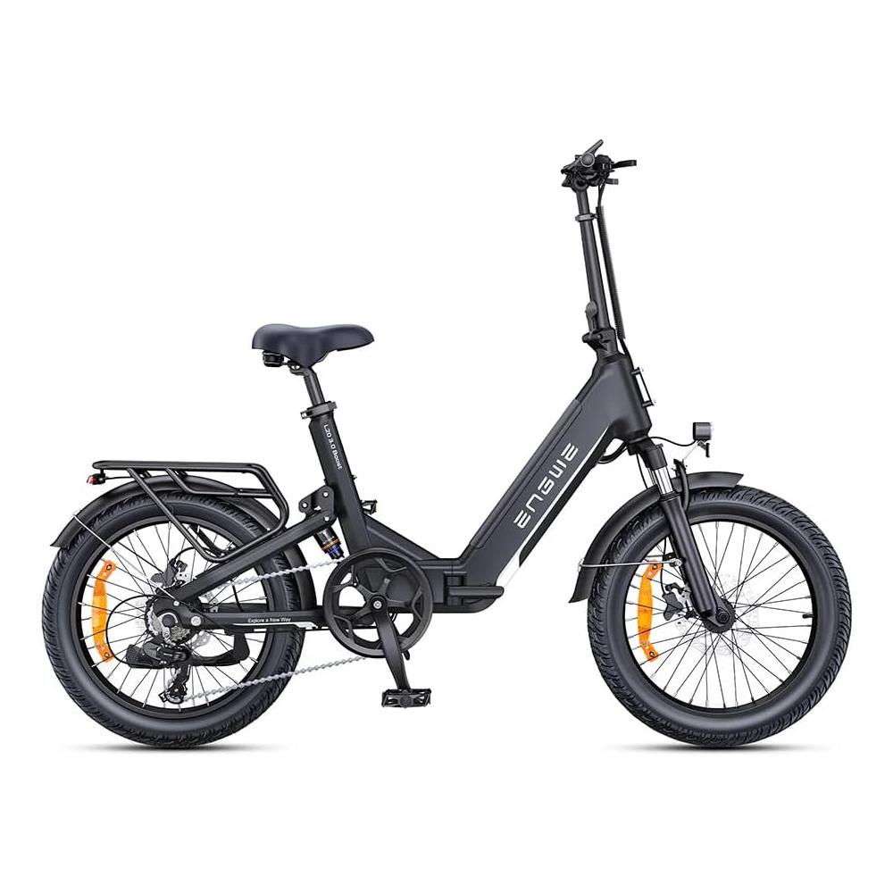 ENGWE L20 3.0 Boost 20*3.0 inch folding road electric-assist bicycle,48V13.5ah, 250W,maximum assisted range of up to 100km.