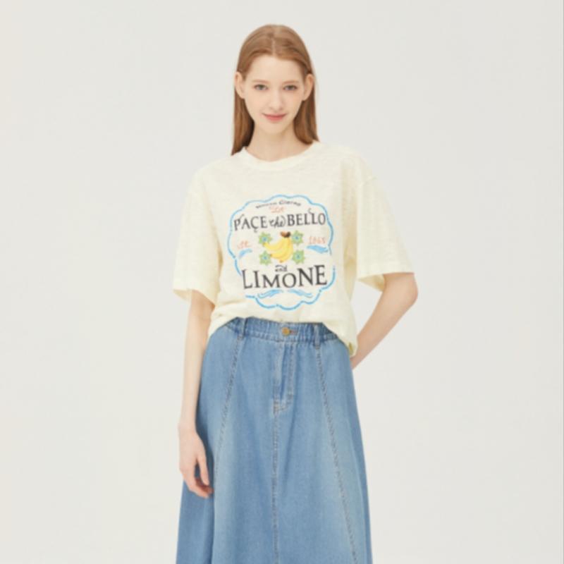 Benetton Футболка с узором «Slub» baTsa7531