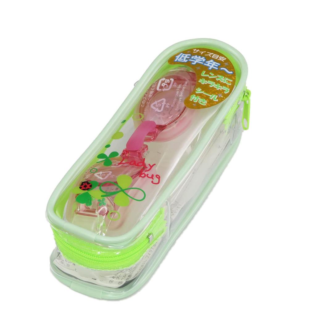 SWANS SI Goggles Made In Japan Swimming Goggles SI-CLOVER PICLA Children's Anti-Fog with UV Protection Function For 3-8 Years Old PICLA (Pink Clear)