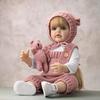 22 дюйма 55 см кукла реборн виниловая игрушка кукла-симулятор детская спящая кукла игрушка подарочная коробка