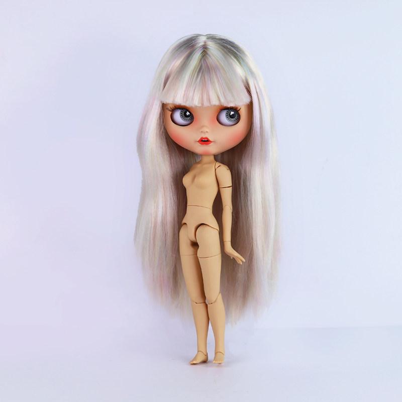 Кукла ICY blyth 1/6, кукла BJD, шарнирное тело, коричневая кожа, матовое лицо, 30 см, игрушка в подарок, аниме для девочек SD