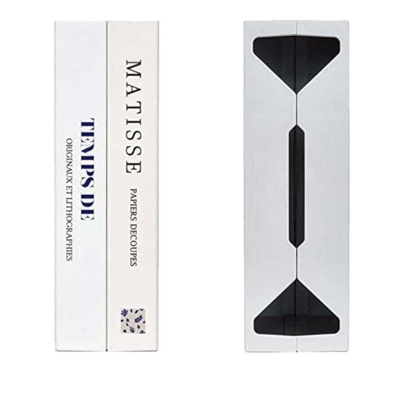 Book Shaped Cord Organiser To Conal Power Strip Cable Management Box For Desk Multipurpose Power Strip Box For Home/Offi