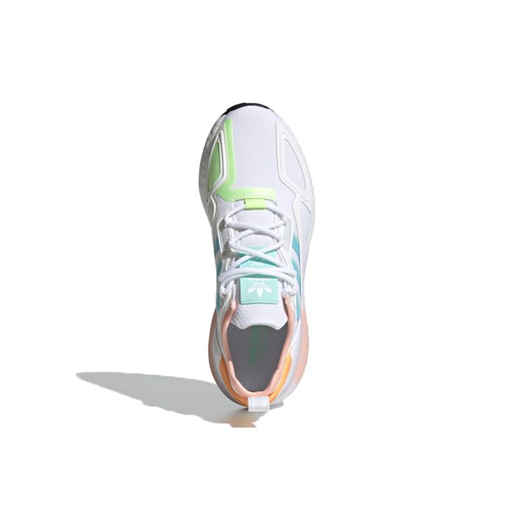 adidas ZX 2K Boost White Hazy Sky Pink Женские кроссовки Core-White Glow-Pink H06578