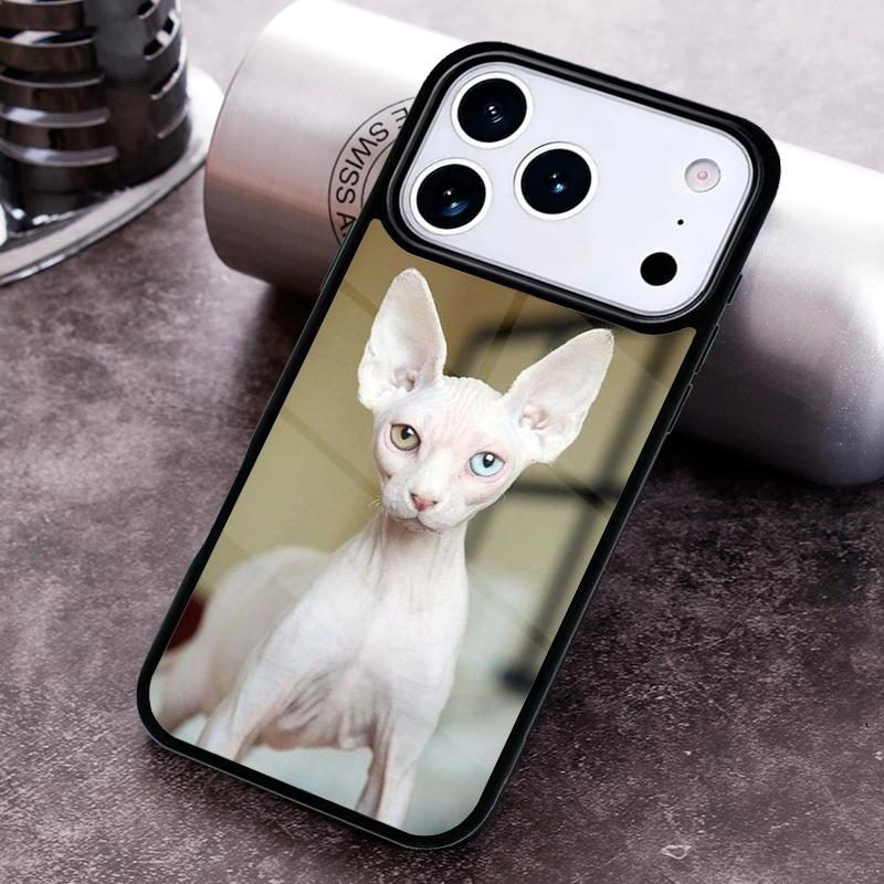 Sphinx Cat Phone Case For iPhone 17,16e,15,14,13,12,11,Mini,Pro,MAX soft Silicone Cover