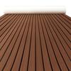 Dark Brown EVA Foam Faux Teak Boat Deck Mat Decking Sheet Yacht Flooring Anti Skid Mat Self Adhesive Vehicle Pad 2400x450x6mm