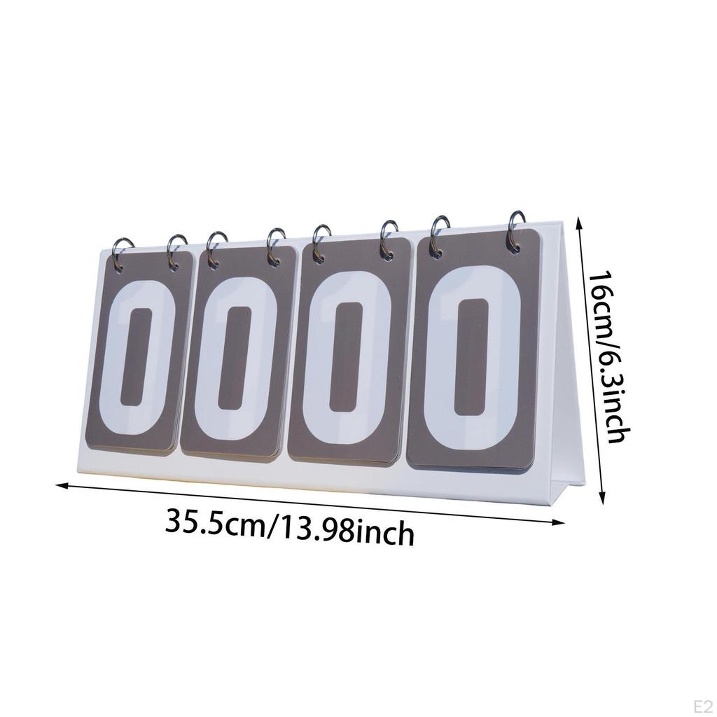 Табло для подсчета очков с переворачивающимся дисплеем, настольный счетчик очков для волейбольных мероприятий