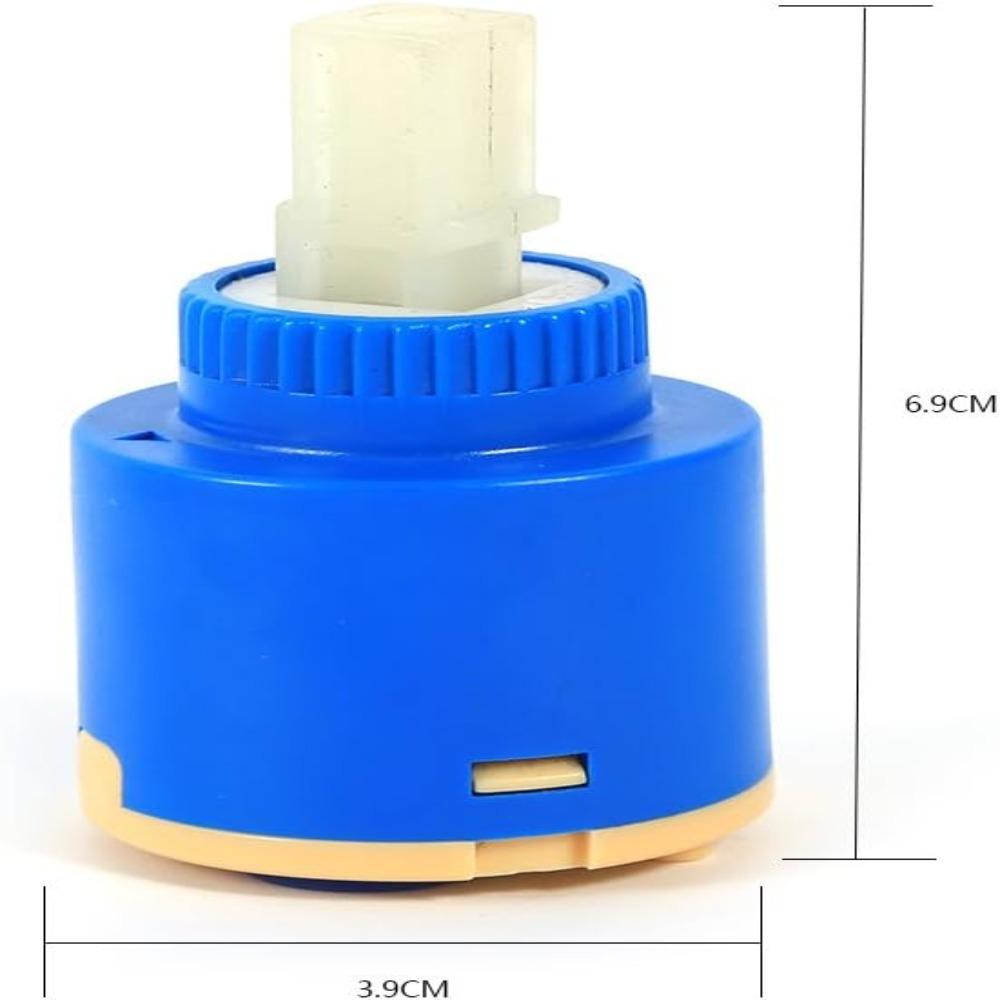 PP Plastic Faucet Valve 3 Holes Water Mixer Cartridge Ceramic Disc Cartridge For Bathroom Faucet