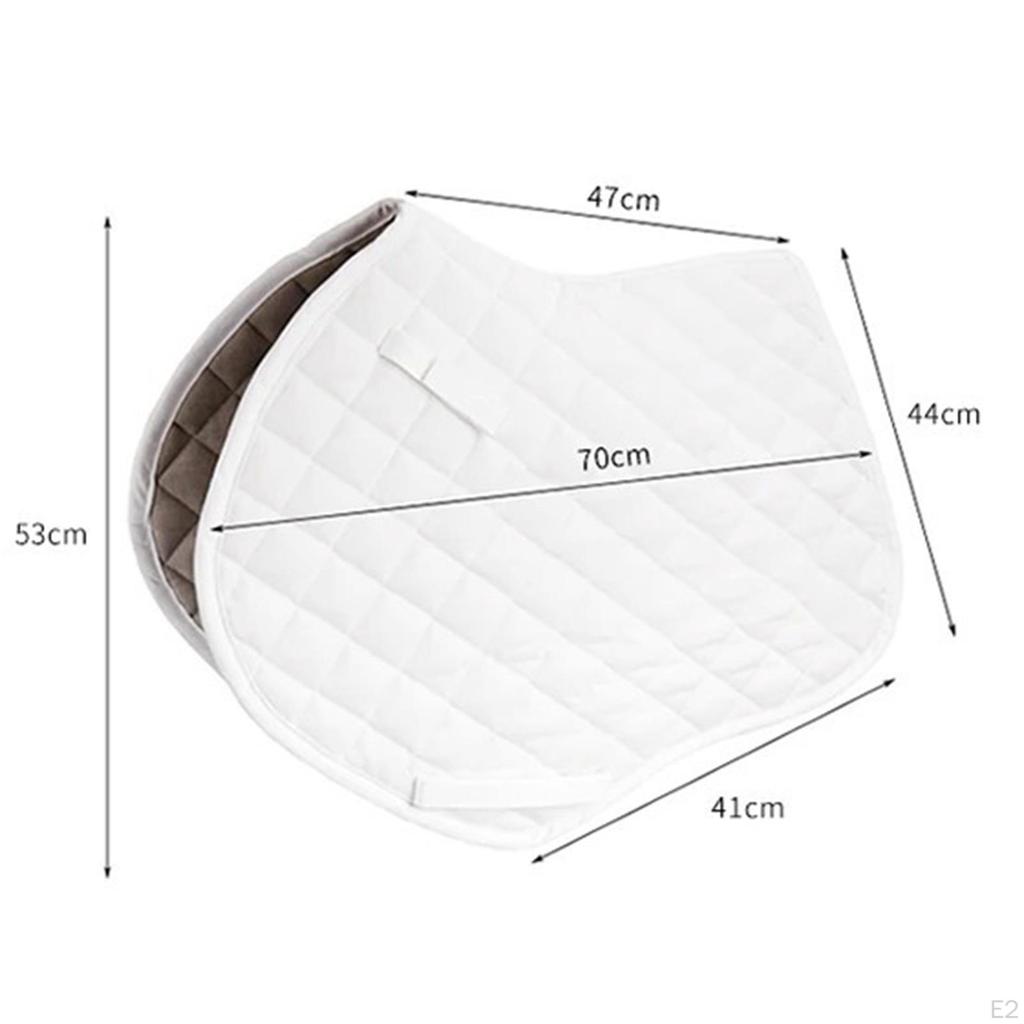 Подкладка для седла для верховой езды, легкая, для выездки, защита бедер, противоскользящая, амортизирующая, спортивная