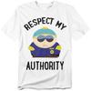 Южный Парк Футболка с принтом 'Respect' 100% Хлопок Мужские Футболки Топ S-5XL, Белый