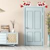 Home Atmosphere Layout Door Frame Decoration Santa Claus Xmas Decor Xmas Door Corner Sign Wooden Door Corner Ornament