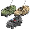 2 In1 Camouflage Military Armored Vehicle Puzzle Building Blocks Special Forces Armored Vehicle Model Bricks for Kids Gift