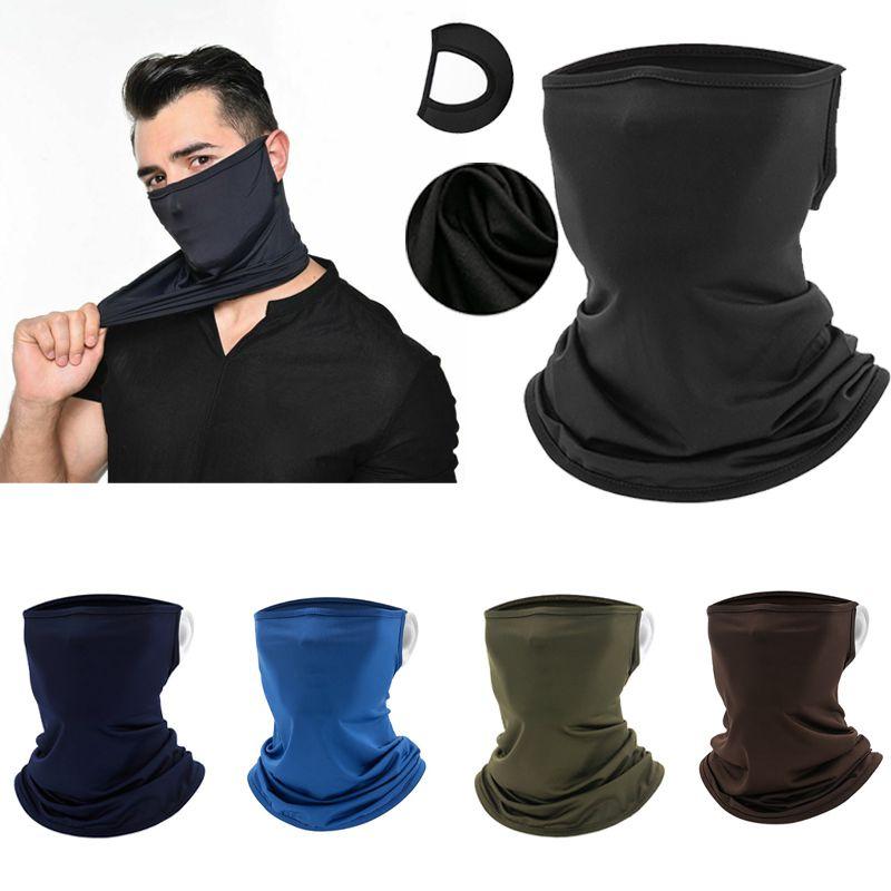 Универсальная бандана-шарф-балаклава для лица и шеи для активного отдыха и защиты от солнца