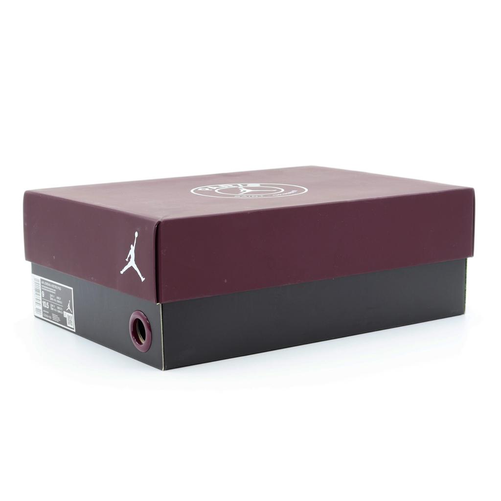 CZ5624-100 Париж Сен-Жермен ПСЖ Nike Air Jordan 4 Retro Белый Бордовый Мужские