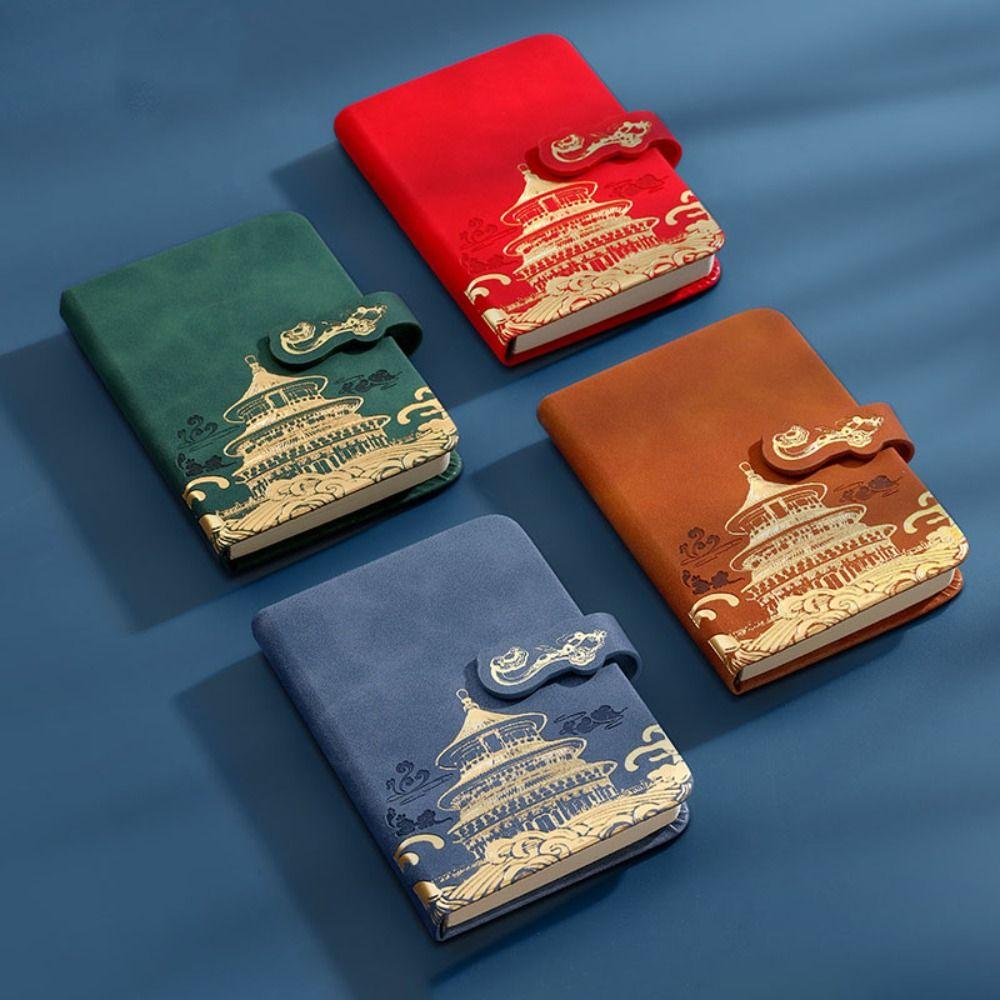 Карманный блокнот для записей в китайском стиле A7 Ежедневник Блокнот Модный Справочник для записи встреч Путешествия