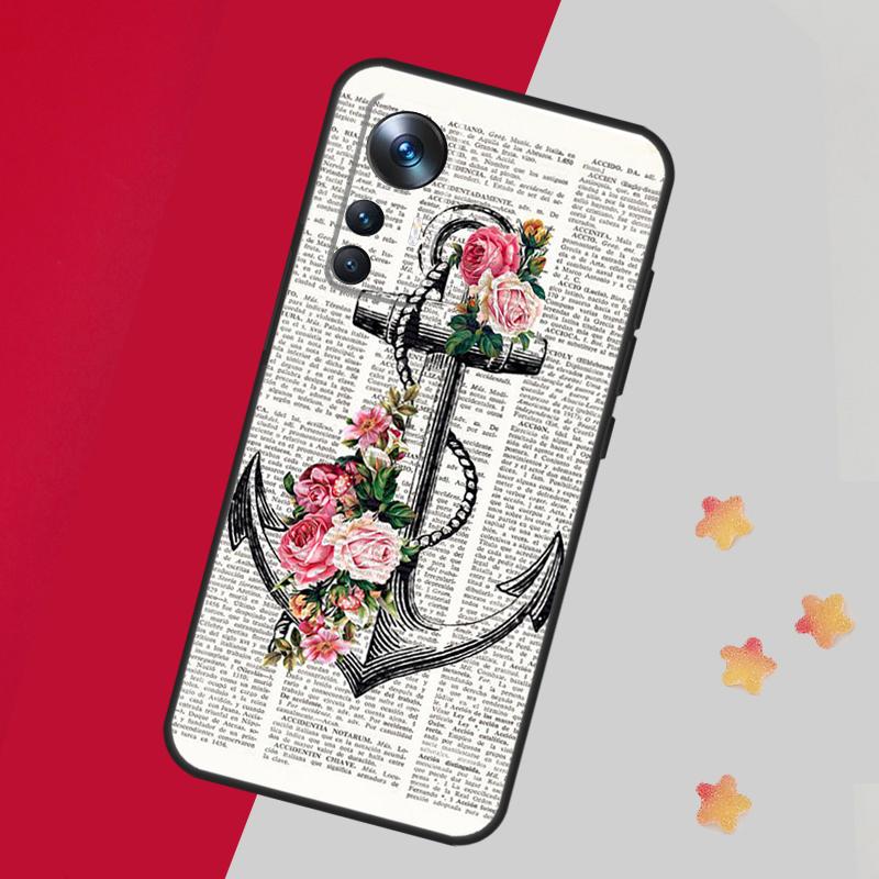 Чехол с якорем и морским пляжем для Xiaomi 14 13 15 Ultra 11T 12T 13T 14T Pro Чехол для POCO X7 Pro X3 X5 X6 F5 F6 F7