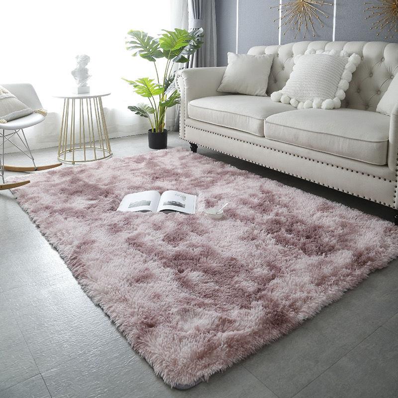 Мягкий ковер у кровати, ковер в гостиной, полностью покрытый большой площадью, домашний коврик