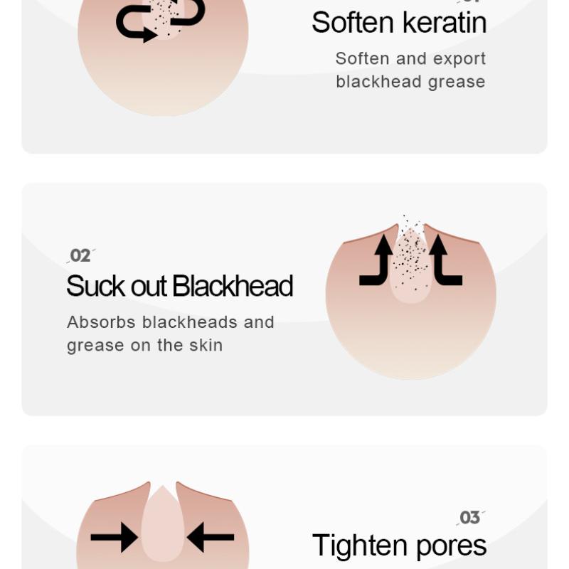 Nose Patch SADOER Bamboo Charcoal Blackhead Nasal Mask Sticker T-zone Care