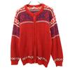 PFISTER 80s Old Overall Handle Knit Jacket Red Women Used