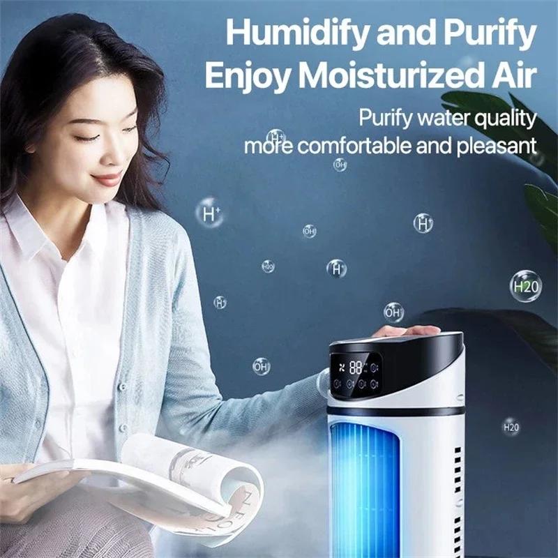Portable Water Cooling Fan Air Conditioner USB Fan Mini Humidifier Silent Desktop Air Conditioning air cooler for Home Office