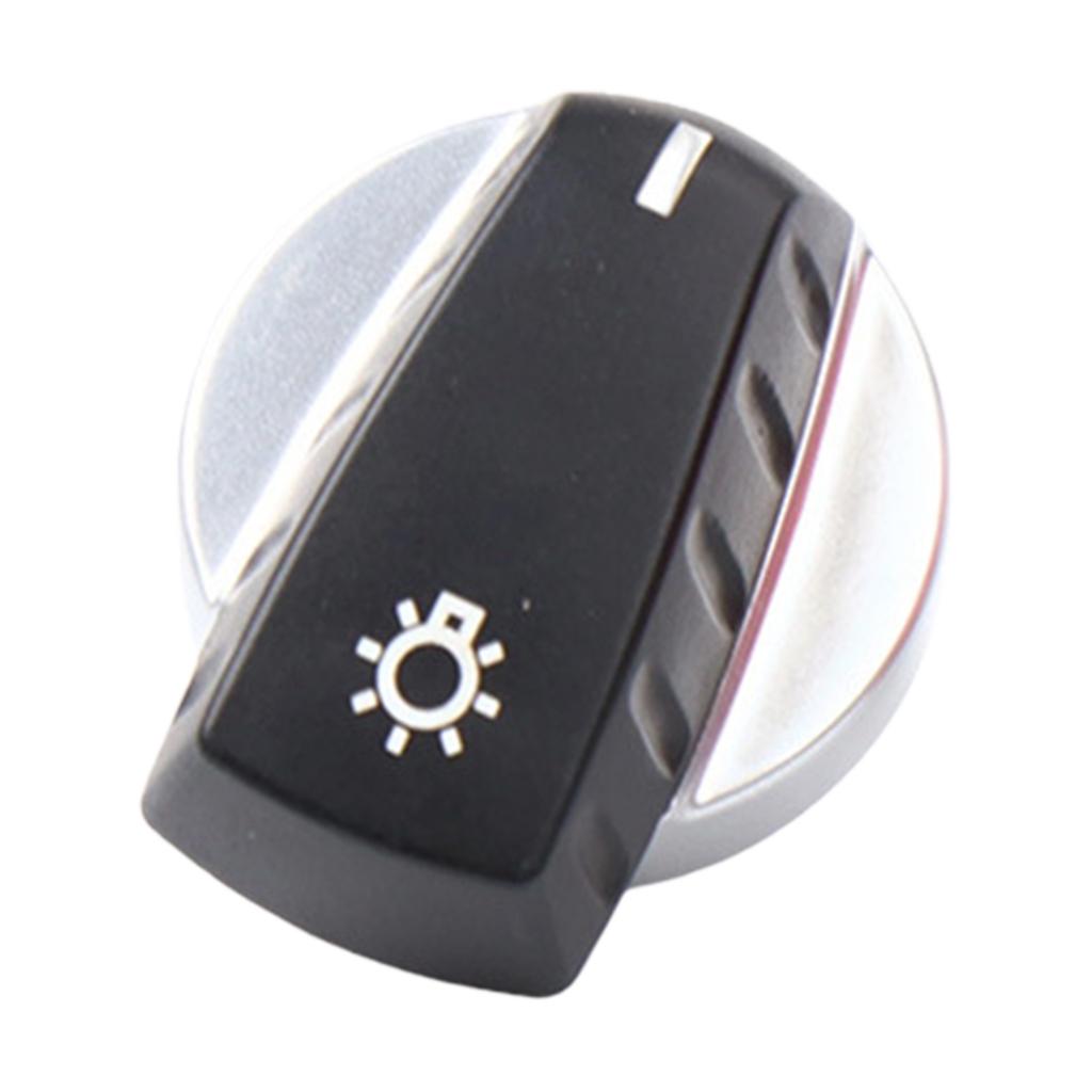 Automotive Headlight Switch Rotary Button Front Headlight Control Switch Knob for BMW X5 X6 E70 E71 E72 Z4 E89 5 Series E60 E61