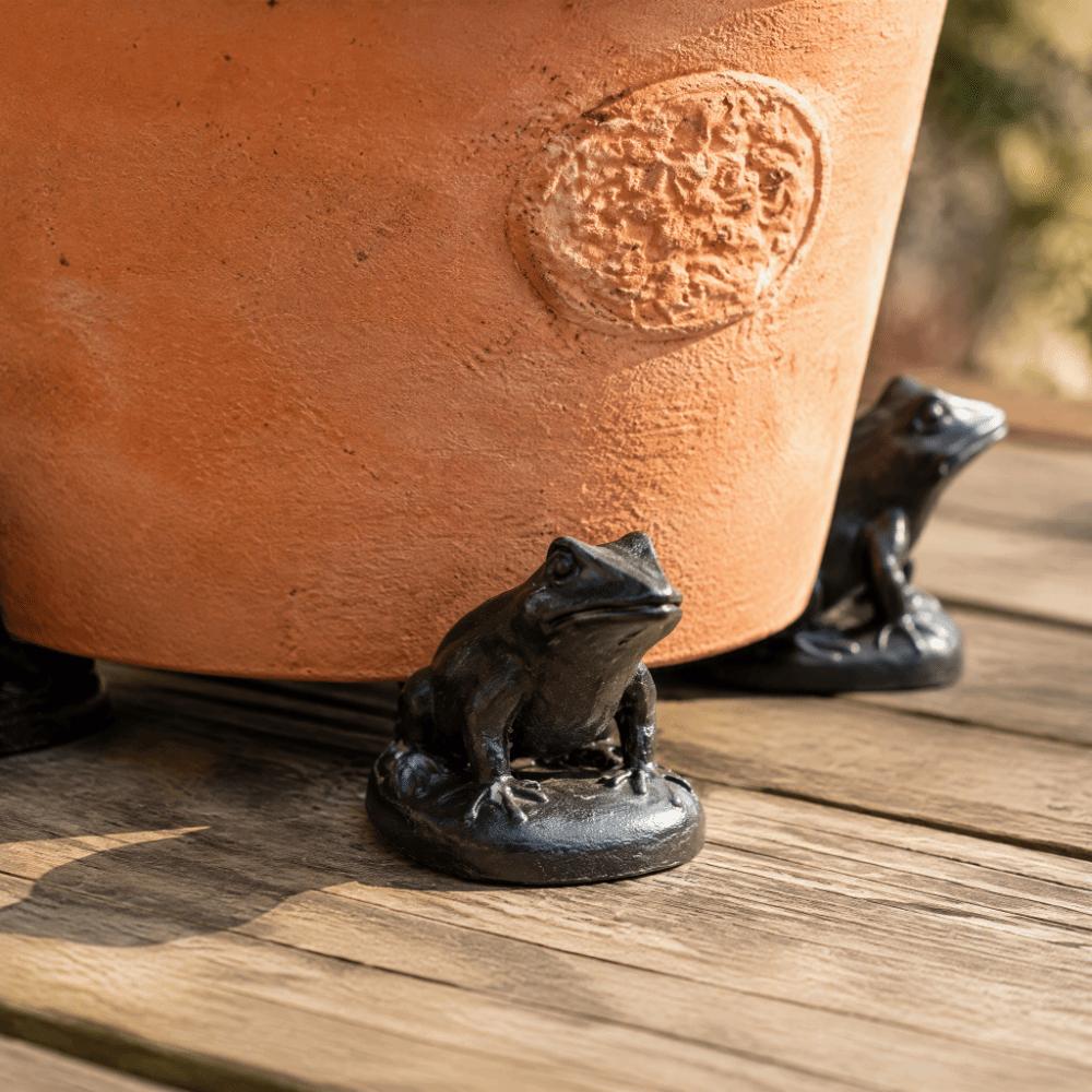 3PCS Non-Slip Base Resin Pot Feet Weatherproof Decorative Pot Feet  Outdoor Garden