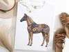 Horse 4th of July Faux Patch Print Shirt, Patriotic Horse American Flag Tee, Horse Lover Gift