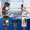 Профессиональный беспроводной петличный микрофон 4 в 1 для iPhone Android 3,5 мм для записи радио в прямом эфире с шумоподавлением Мини-микрофон