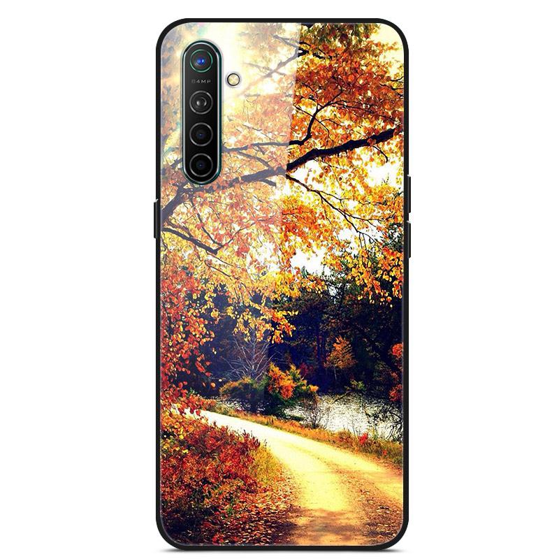 Для OPPO Realme XT Закаленное Стекло Чехол Мягкий Бампер Жесткий Funda Для OPPO Realme 6 Pro Realme X2 XT Чехол для Телефона Realme6 Задняя Крышка