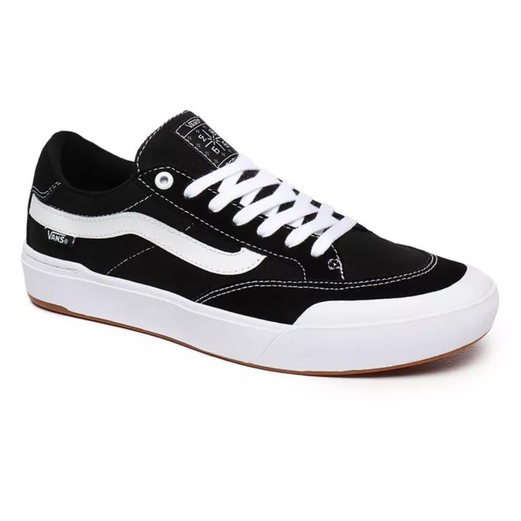 Vans Berle Pro 'Black' (Unisex) Black / True White Skate Shoes VN0A3WKX6BT