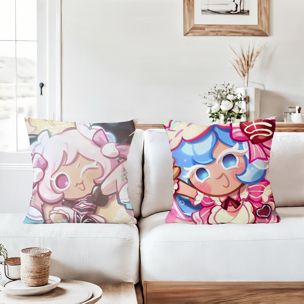Забавная игра C-Cookierun K-Kingdom Наволочка Офисные Подушки Подходят для Дивана Машины Спальни Декоративная Наволочка