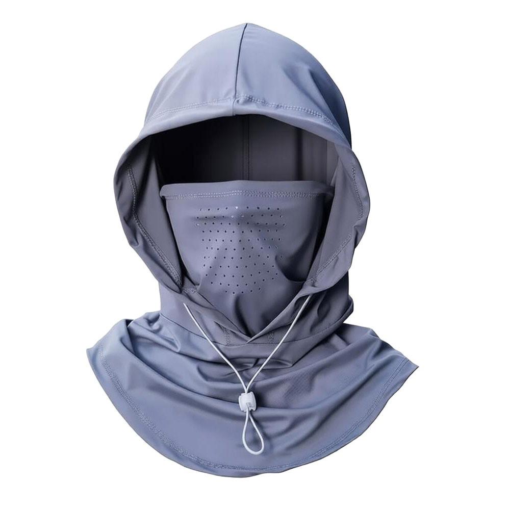 Anti-UV Sunshade Cap Breathable Face Mask Pullover Cap Unisex Sunscreen Hat Summer
