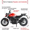 1:12 Honda CB400F R1 Motorcycles Models Toys Cars with Music Light Wheel Steering Miniature Motorcycle Office Table Ornament