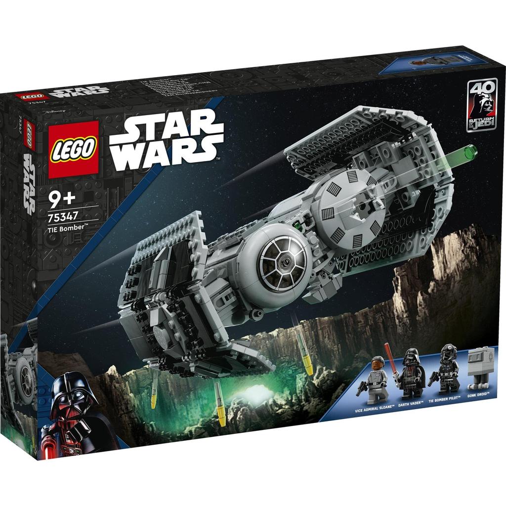 LEGO Star Wars Tie Bomber 75347 Игрушечный блок Настоящее время Космос Мальчик Возраст (TM) 9+