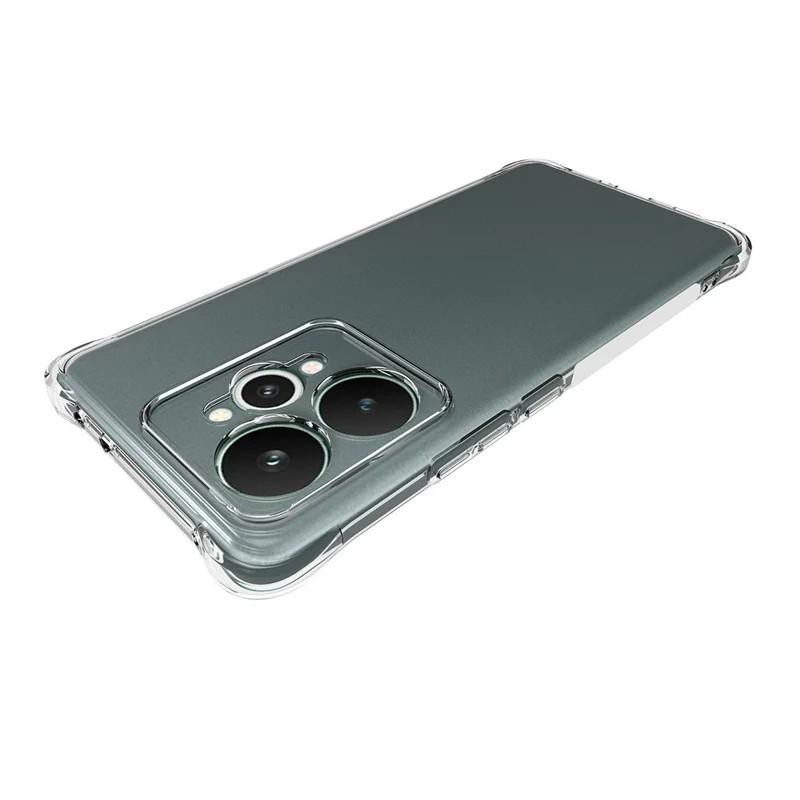 For Realme 15 5G Clear TPU Case WANLONFENG TM Series 2.0mm Phone Back Cover