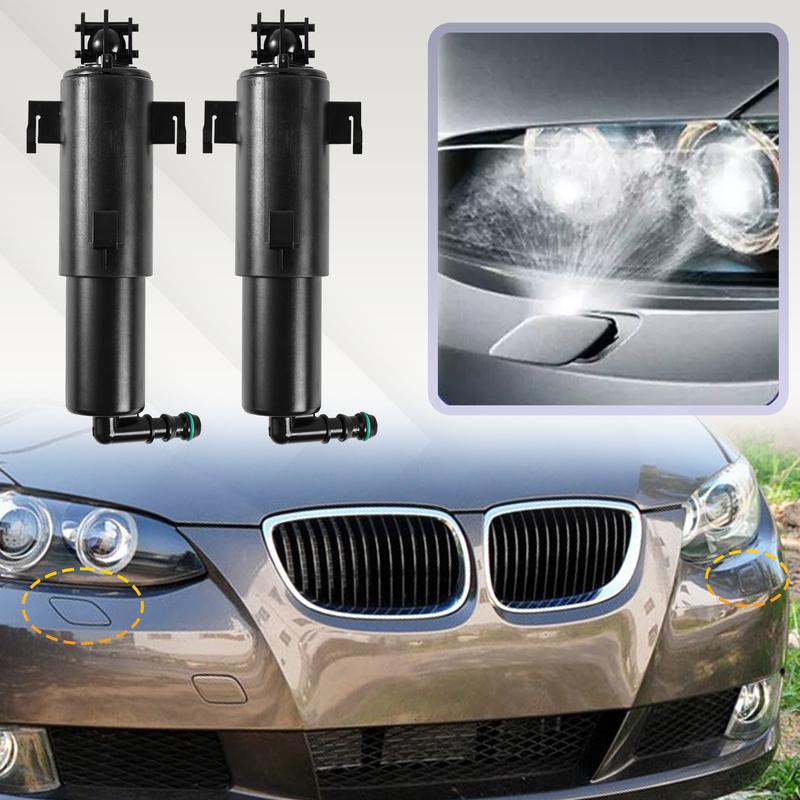 Насос форсунки омывателя фар 61677179311 Для BMW 3 серии E90 E91 E92 E93 2006 2011 Высокопроизводительный очиститель фар 61674449335