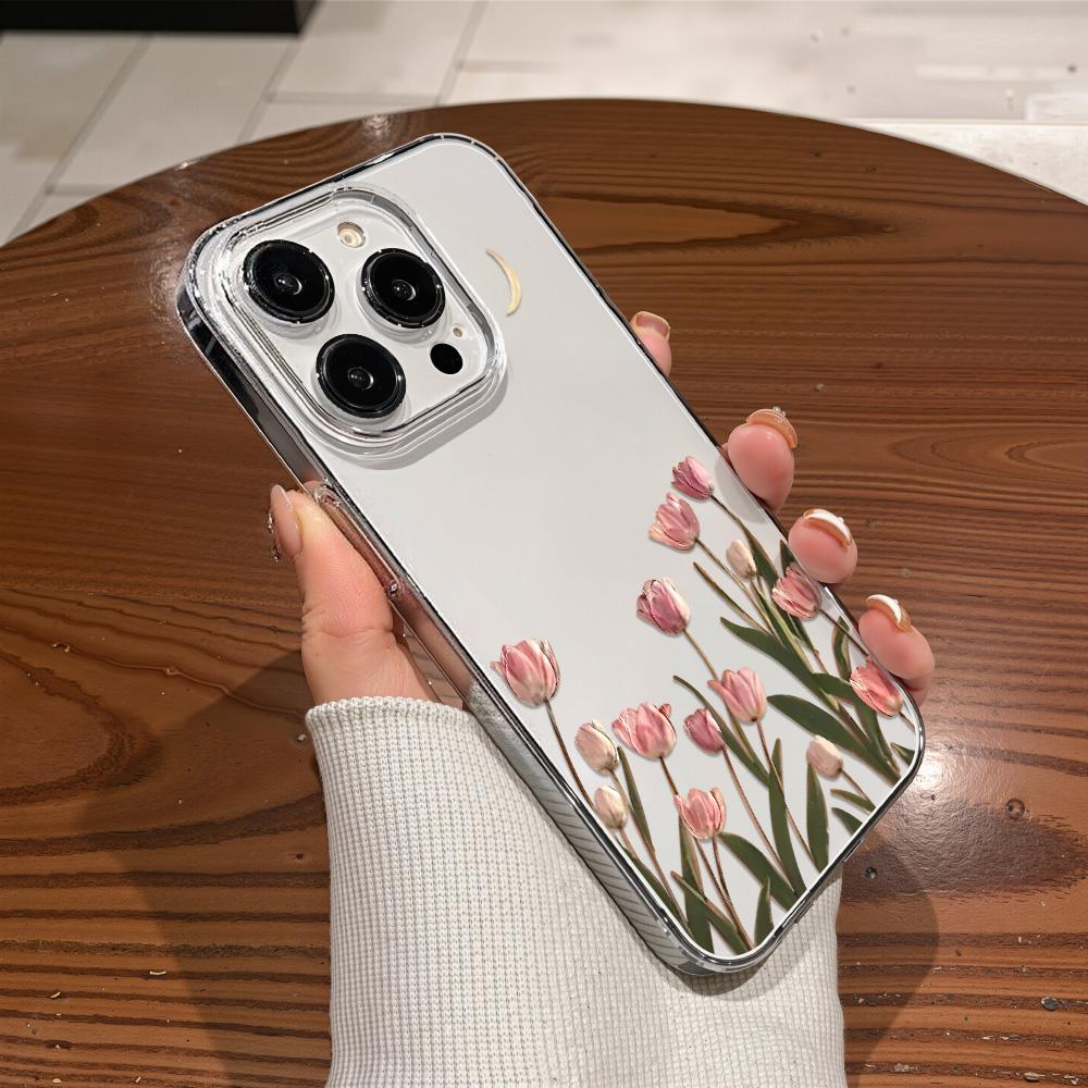 Акриловый чехол для телефона для iPhone 11 12 13 14 Pro 12 14 16 Pro Max для Samsung A16 A36 A56 S24 FE Высококачественный расписной противоударный чехол для мобильного телефона