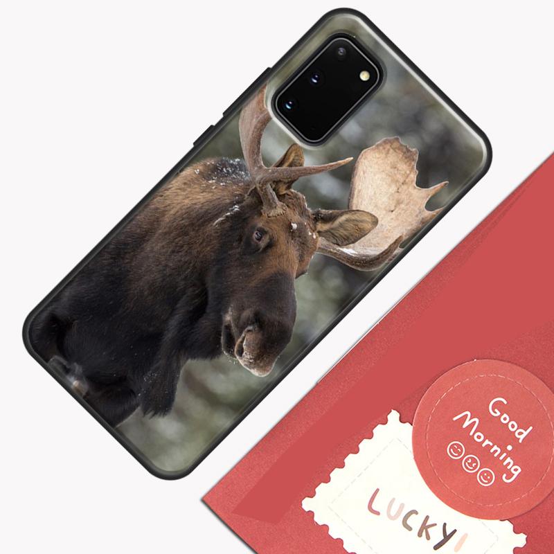 Чехол для телефона Олень Лось Олень Олень Для Samsung Galaxy S26 S25 S24 S20 S21 S22 S23 Ultra S10 Plus S25 FE Защитный корпус