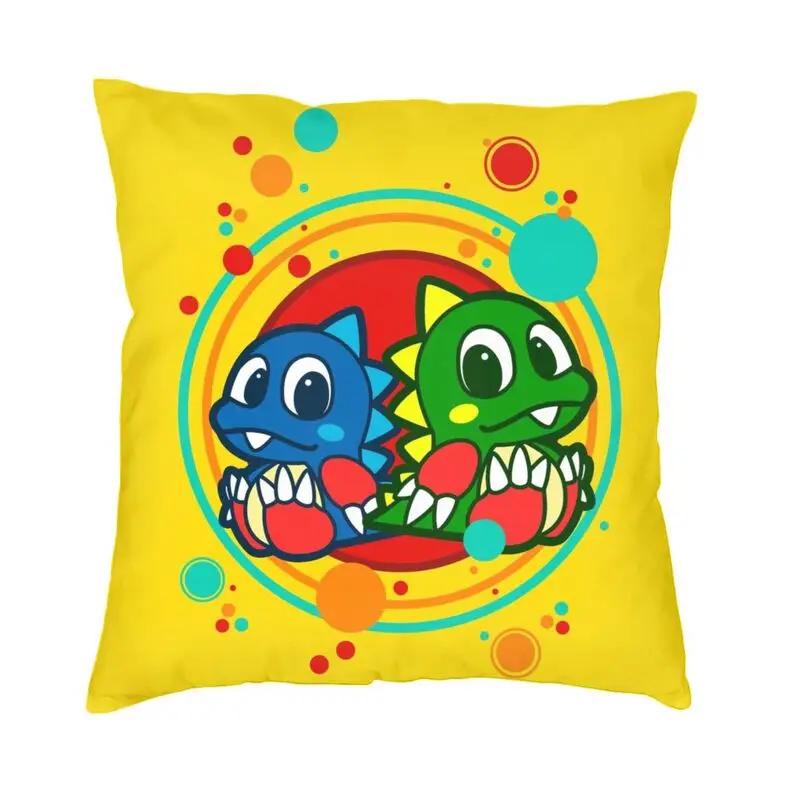 Puzzle Game Bubbles Bobble Cushion Covers Soft Velvet Nordic Throw Pillow Case Home Decoration